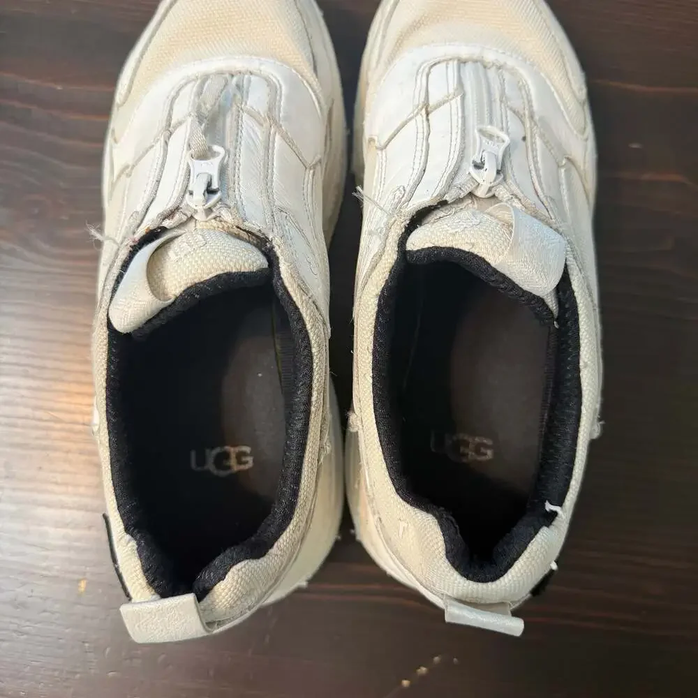 UGG Gore-Tex Zip Leather‎ Sneakers White